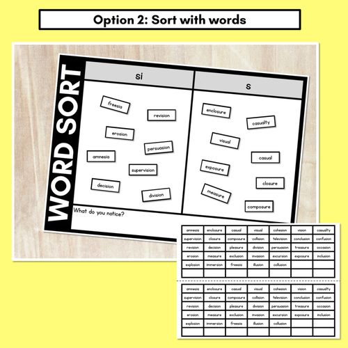 Resource preview 3 for CONSONANT PHONEME ZH WORD SORT