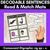 1 for QU NG X Decodable Sentences Mats - Read & Match