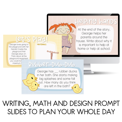 Resource preview 2 for No! Never! Prompt Slides, Craft and Writing Sheets - Book Week 2021