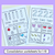 4 for Kindergarten Math Worksheets - Numbers 1 - 10 Practice Pages