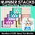 1 for Number Stacks - Cup Stacking Templates - Numbers 11-20 - BASE TEN BLOCKS