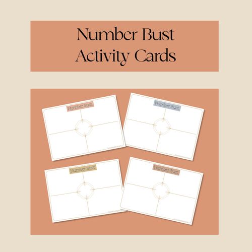 Resource preview 1 for Number Bust Activity Cards