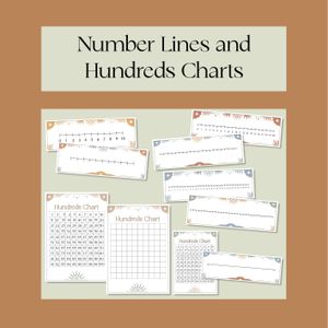 Number Lines and Hundreds Charts