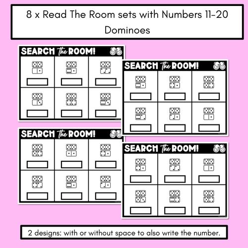 Resource preview 2 for READ THE ROOM - Numbers 11-20 Dominoes