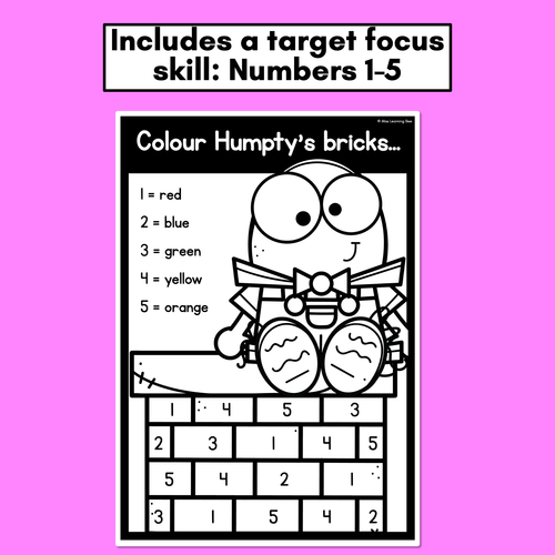 Resource preview 3 for Humpty Dumpty Nursery Rhyme Worksheets