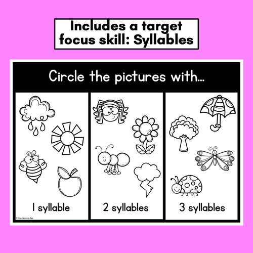 Resource preview 3 for Incy Wincy Spider Nursery Rhyme Worksheets