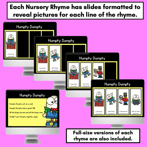 Resource preview 2 for Nursery Rhyme PowerPoint Slides and Posters