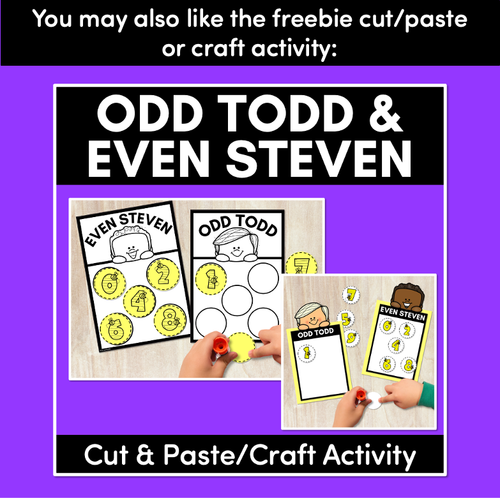 Resource preview 4 for Odd Todd & Even Steven Posters