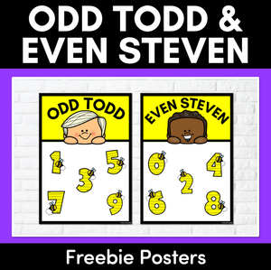 Odd Todd & Even Steven Posters