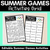 1 for Summer Games Activities Grid - Editable Summer Games Activities for Kids