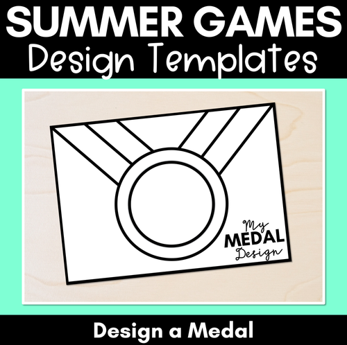 Resource preview 1 for Summer Games Design Templates - Design a Medal