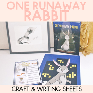 One Runaway Rabbit - Craft and Writing Sheets - Book Week 2020