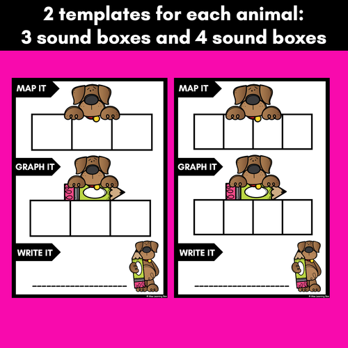 Resource preview 3 for Animal Word Mapping Mats