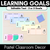 1 for Student Learning Goals - Editable Post-It Goal Mats - Pastel Classroom Decor