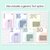 3 for Pastel Classroom Decor - Number Posters 1-30
