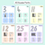 3 for Pastel Classroom Decor - Number Posters 1-30 with ten frames, base ten blocks, tallies & fingers