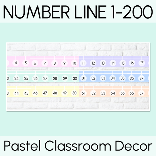 Resource preview 6 for Pastel Classroom Decor Bundle