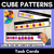 1 for Patterns in Kindergarten Task Cards - Snap Cubes or Unifix Cubes