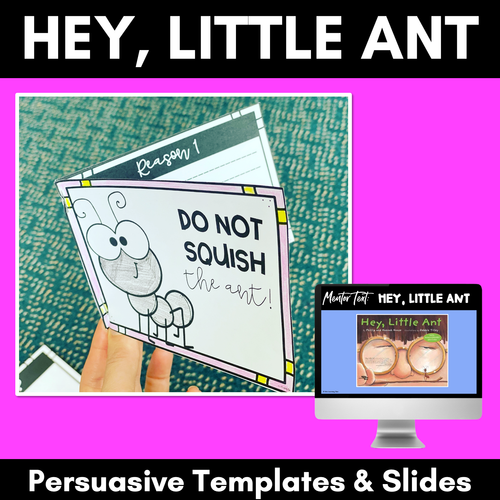 Resource preview 1 for Persuasive Writing Templates & Slides - Hey, Little Ant