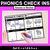 3 for Phonics Check In Assessments - CVC & CVCC CCVC Words Bundle