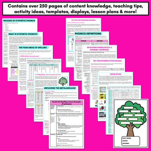 Resource preview 5 for Phonics & Beeyond - The complete FREE Phonics Handbook for Educators