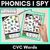 1 for I SPY for CVC Words - Kindergarten Phonics Activities