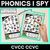 1 for I SPY for CVCC CCVC WORDS - Kindergarten Phonics Activities