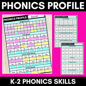 Phonics Profile Assessments