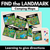 1 for Find the Landmark - Learning to give directions - Camping Maps