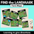 1 for Find the Landmark - Learning to give directions - Farm Maps