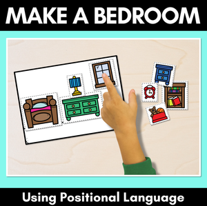 Make A Bedroom Templates using Positional Language