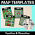 1 for Map Templates for Position & Direction Activities