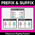 1 for Prefix & Suffix Posters