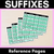 1 for SUFFIX REFERENCE PAGES - with meaning, word origin & examples