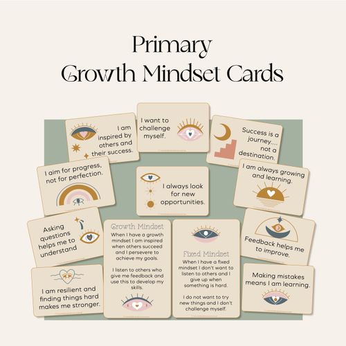 Resource preview 1 for Primary Growth Mindset Posters