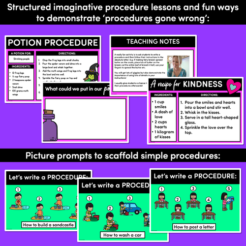 Resource preview 3 for How to Write Procedures - PowerPoint