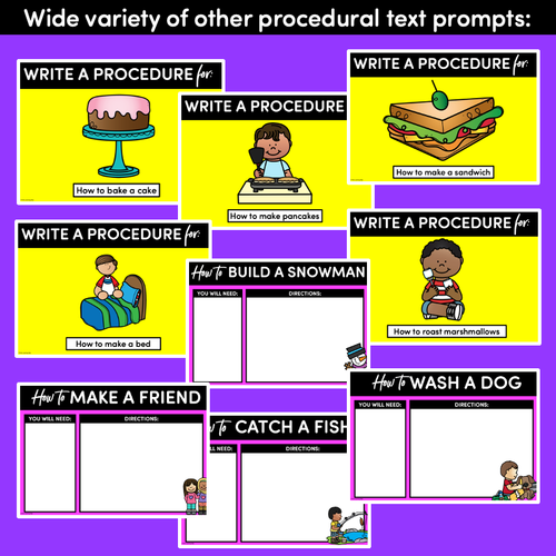 Resource preview 4 for How to Write Procedures - PowerPoint