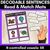 5 for R-Controlled Vowels Decodable Sentence Activities COMPLETE BUNDLE