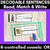 9 for R-Controlled Vowels Decodable Sentence Activities COMPLETE BUNDLE