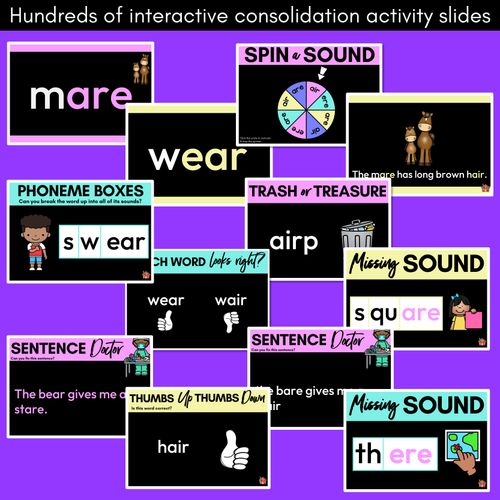 Resource preview 4 for R-Controlled Vowel - AIR Sound Powerpoint