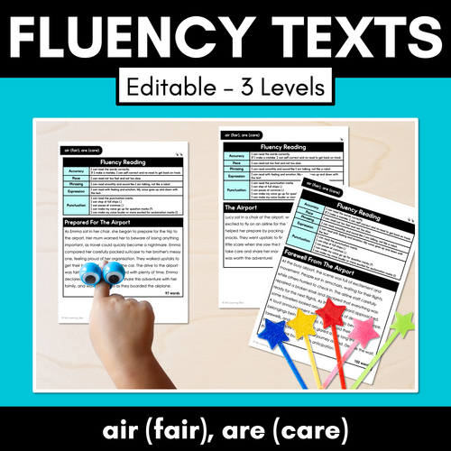 Resource preview 4 for Decodable Fluency Passages - R-Controlled Vowels Bundle