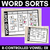 31 for Word Sorts Complete Bundle