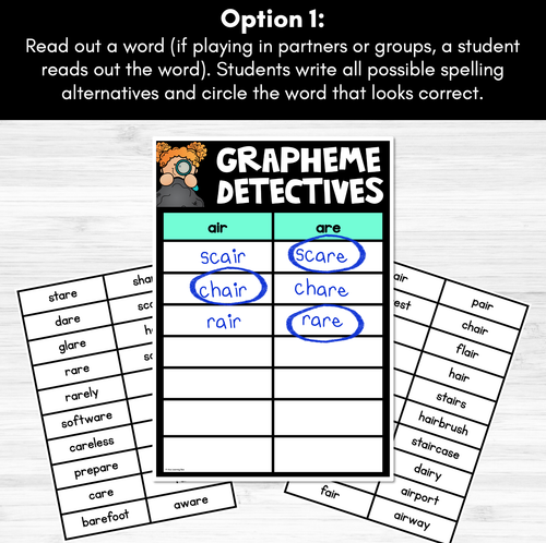 Resource preview 2 for R-Controlled Vowel Air Sound Game