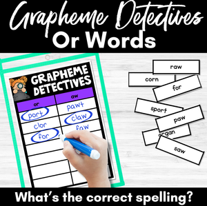 R-Controlled Vowel Or Sound Game