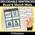 1 for R Phoneme Decodable Sentence Mats - Read & Match