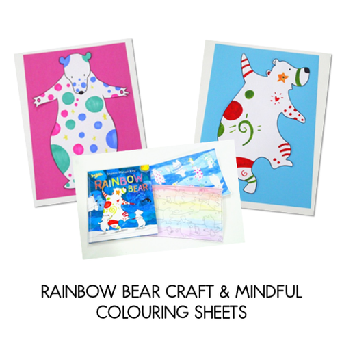 Resource preview 2 for Rainbow Bear - Craft and Writing Sheets - Book Week 2019