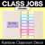 1 for Editable Class Jobs Display - Rainbow Classroom Decor