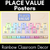 1 for Place Value Posters- Rainbow Classroom Decor