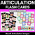 1 for Mouth Articulation Flash Cards RAINBOW