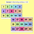 3 for Rainbow Number Line - Numbers 1-20 - Rainbow Classroom Decor